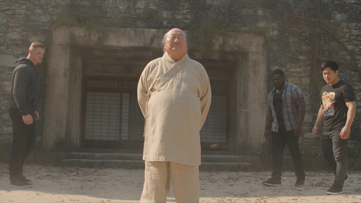 Obese Martial Arts Master Action Sequence — example output