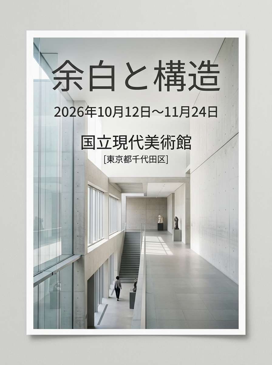Minimalist Event Flyer Design — example output