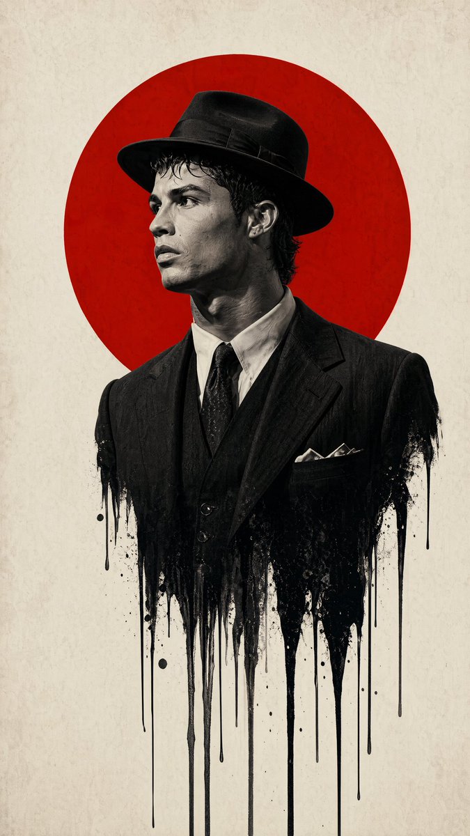 Minimalist Film Noir Poster — example output