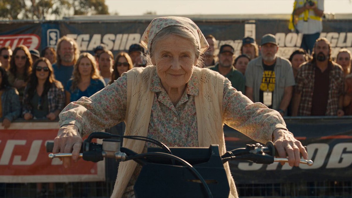 Grandmother Motocross Freestyle — example output