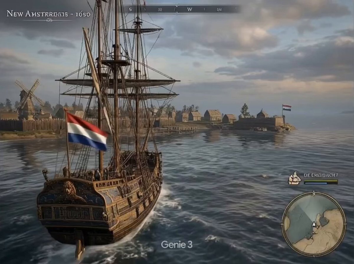 New Amsterdam Simulator — example output