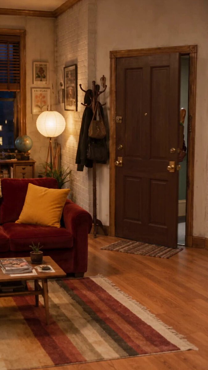90s Sitcom Cat and Man — example output