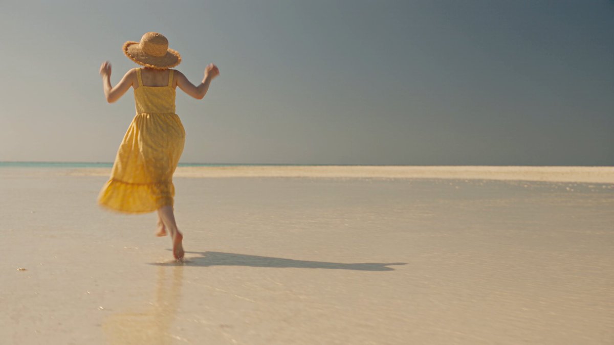 Okinawa Romance Travel Cinematic Scene — example output