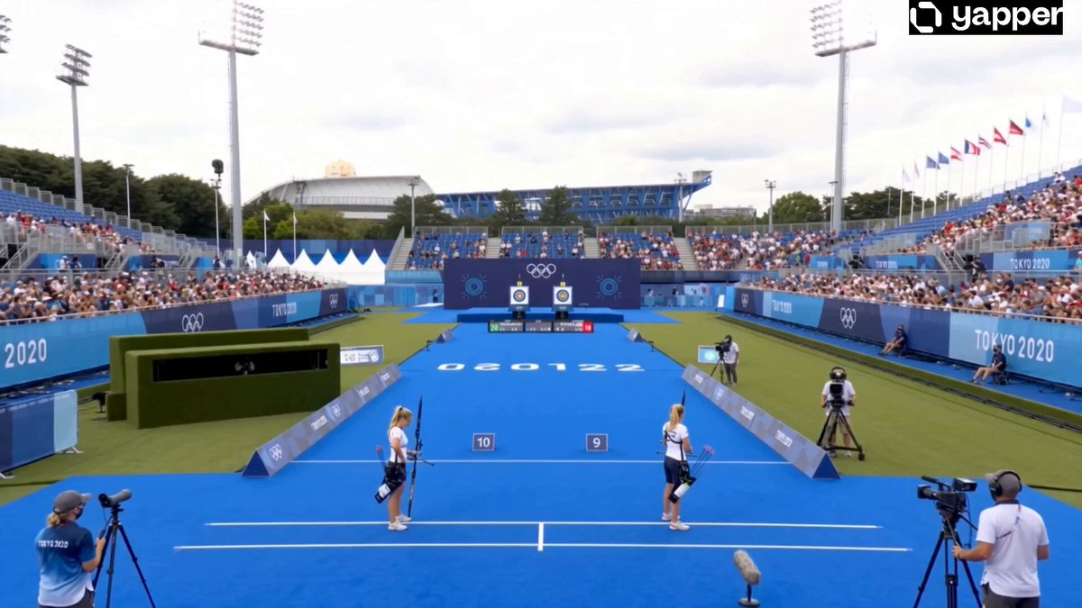 Olympic Archery Bullseye Cinematic — example output