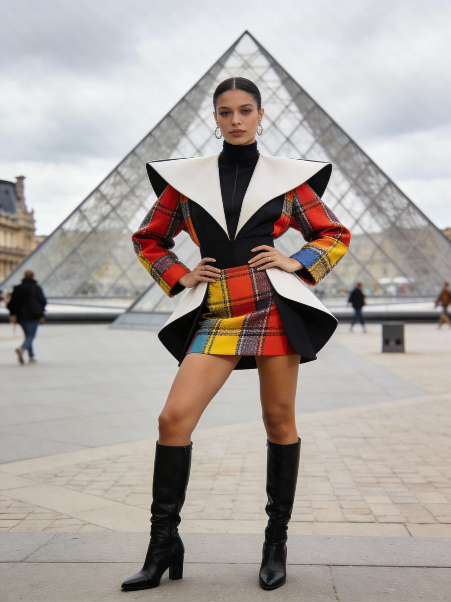 Paris Fashion Influencer Street Style — example output
