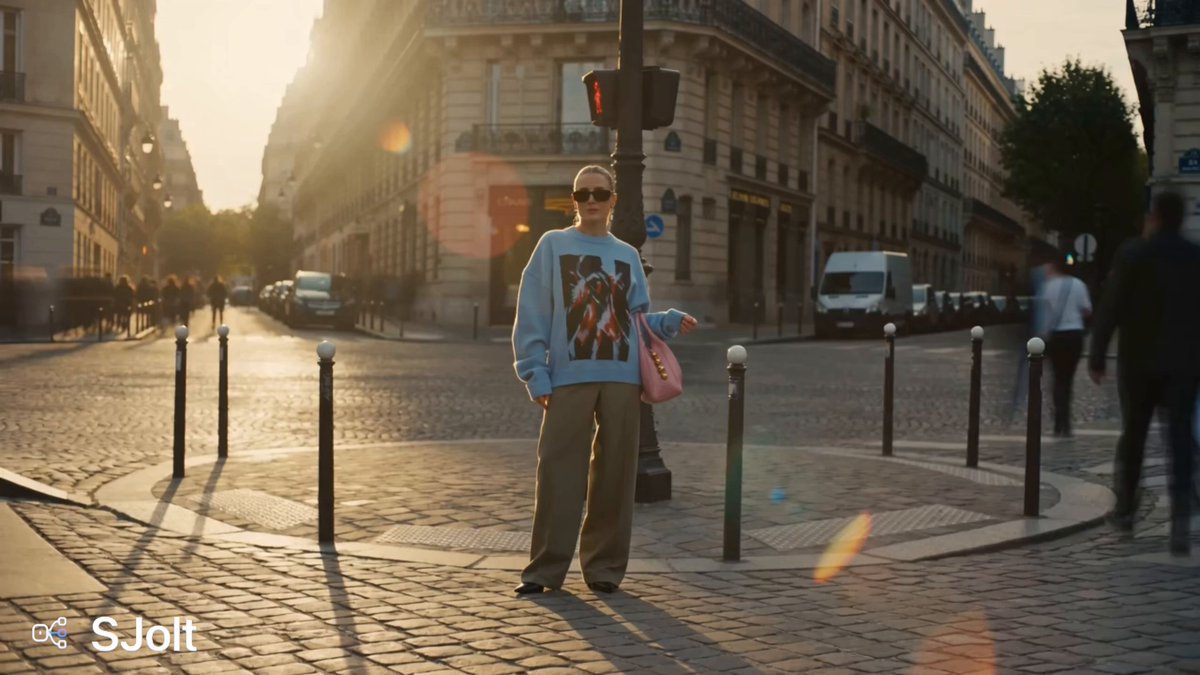 Parisian Fashion Campaign Streetwear Editorial — example output