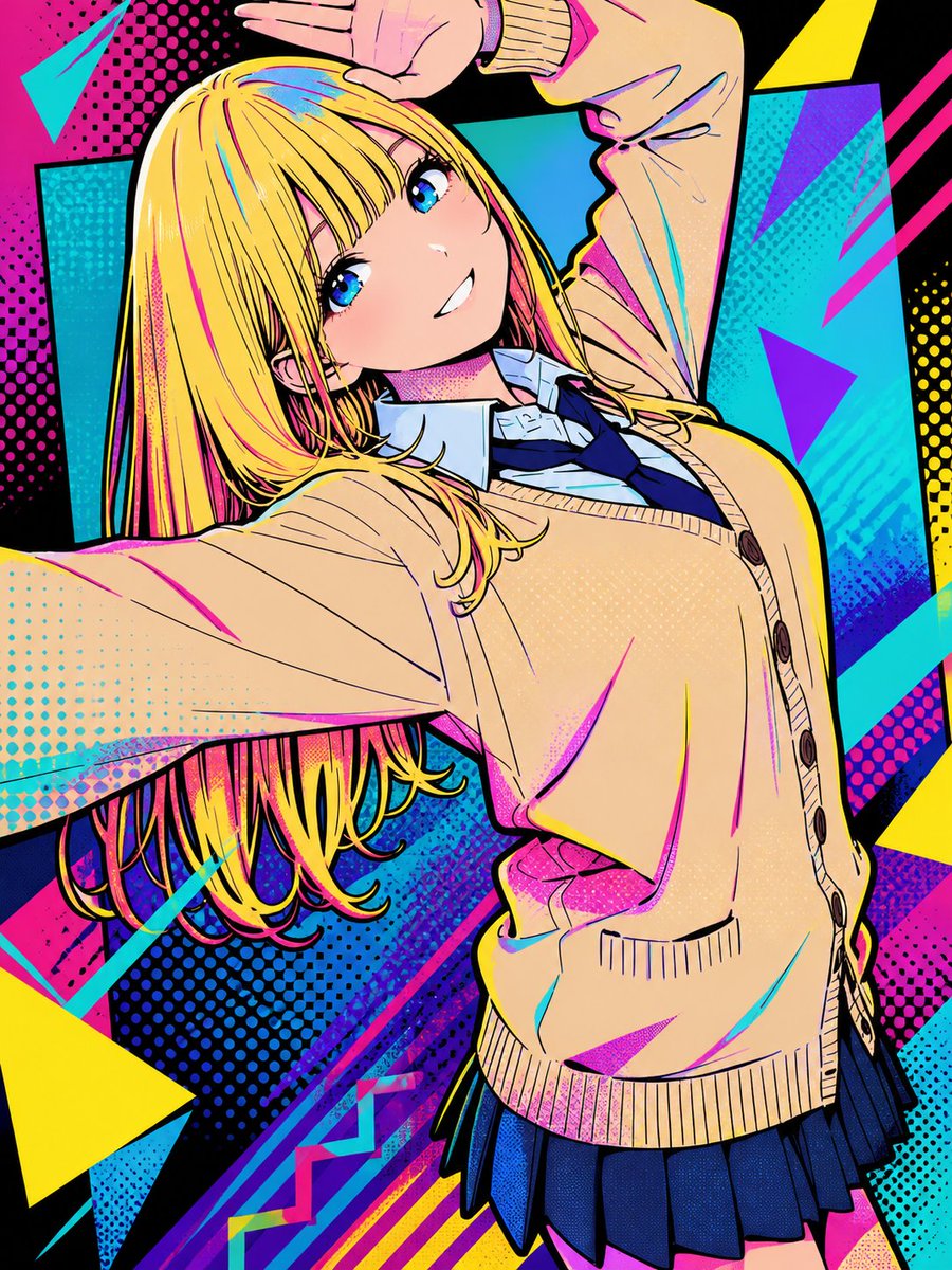 Pop Art Street Style Conversion — example output