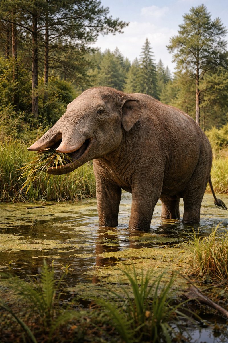 Realistic Platybelodon Generation Prompt — example output