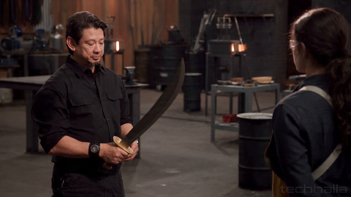 Reality TV Bladesmith Competition Segment — example output