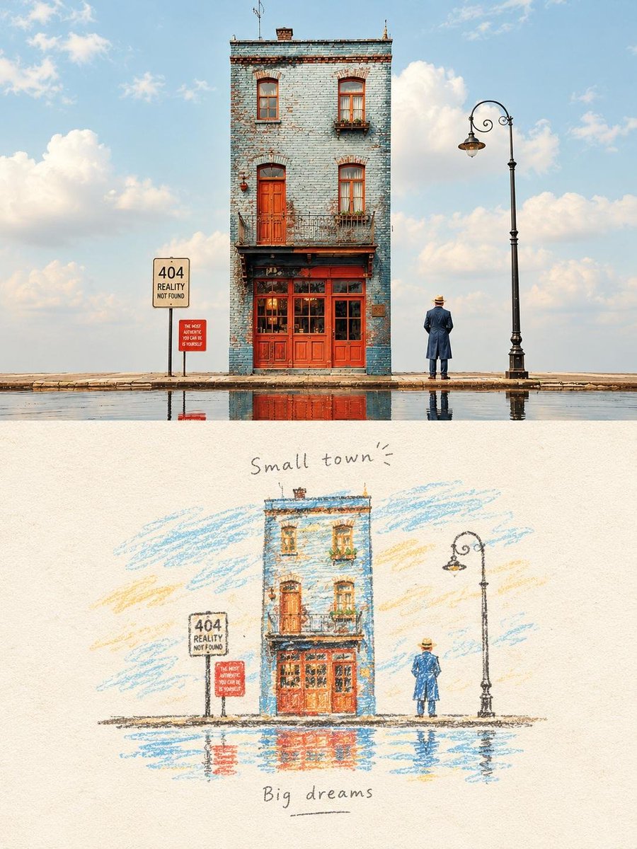 Retro Travel Journal Illustration — example output