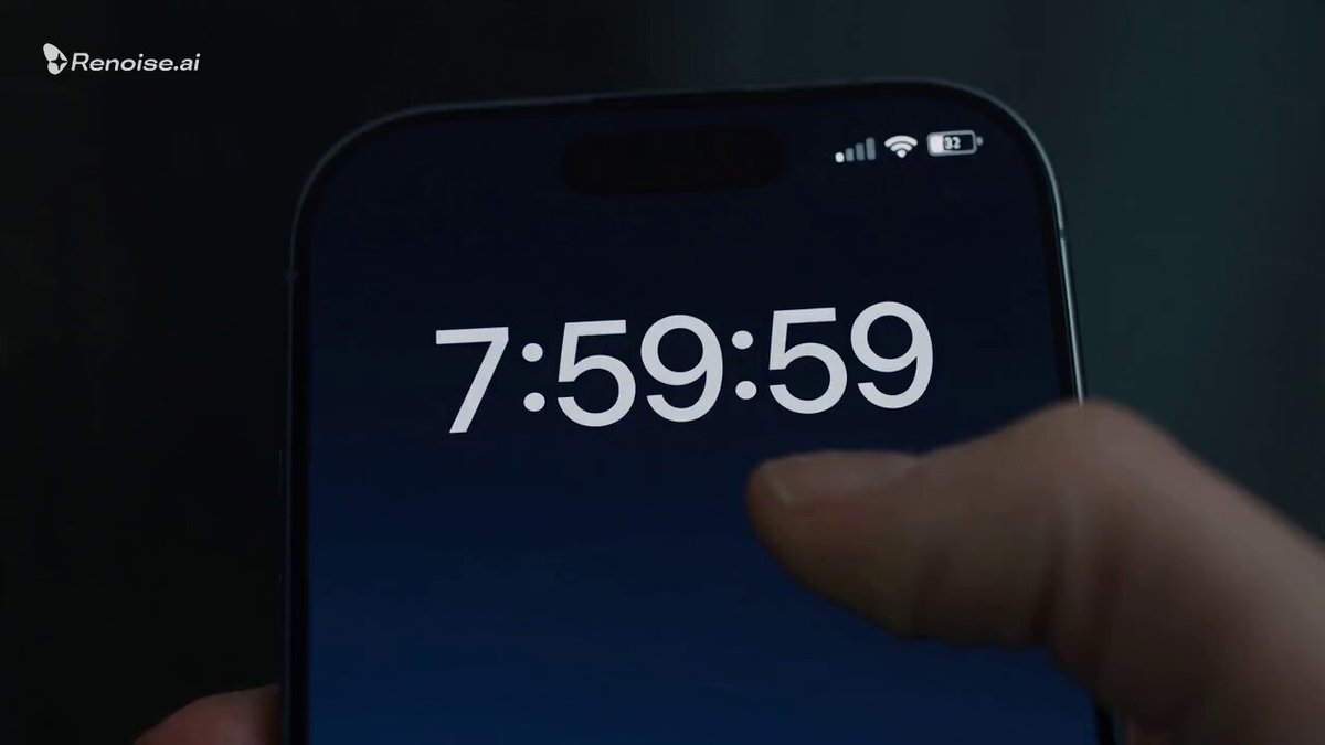 Cinematic Sci-Fi Time Loop Sequence — example output