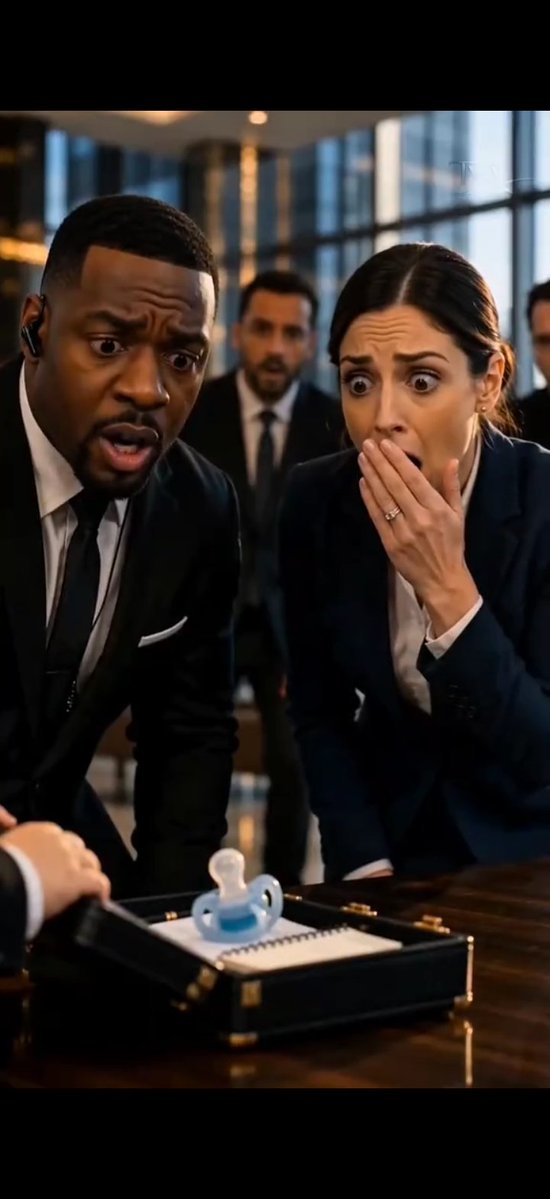 Shocked Executives Find Pacifier — example output