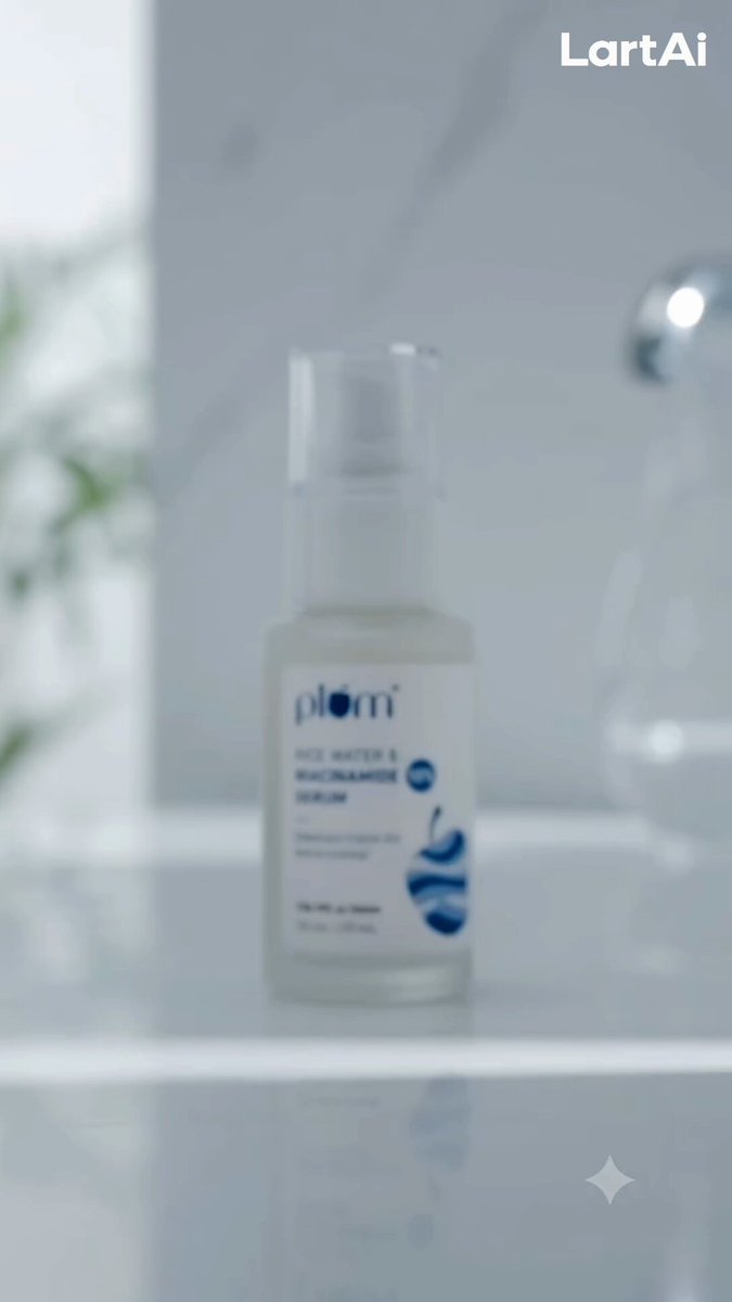 Skincare Serum Cinematic Commercial — example output