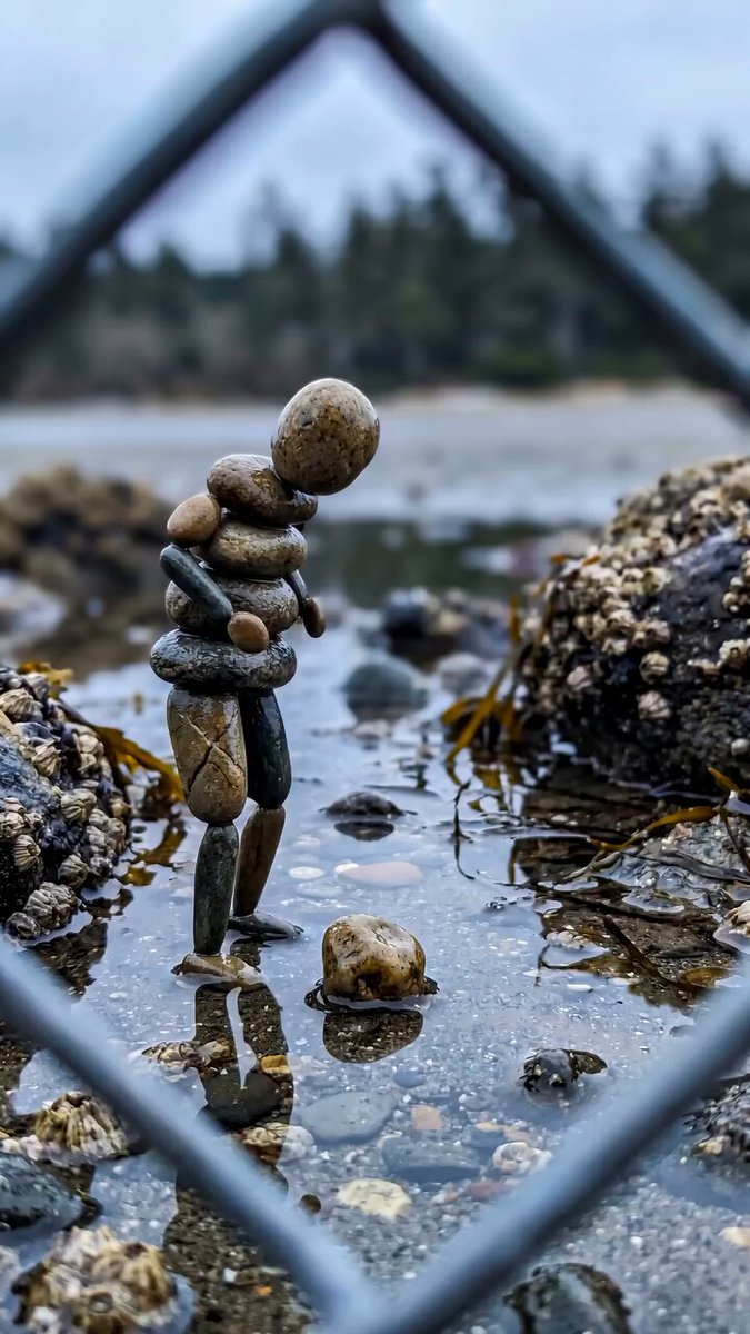 Stone Humanoid Stop Motion Animation — example output