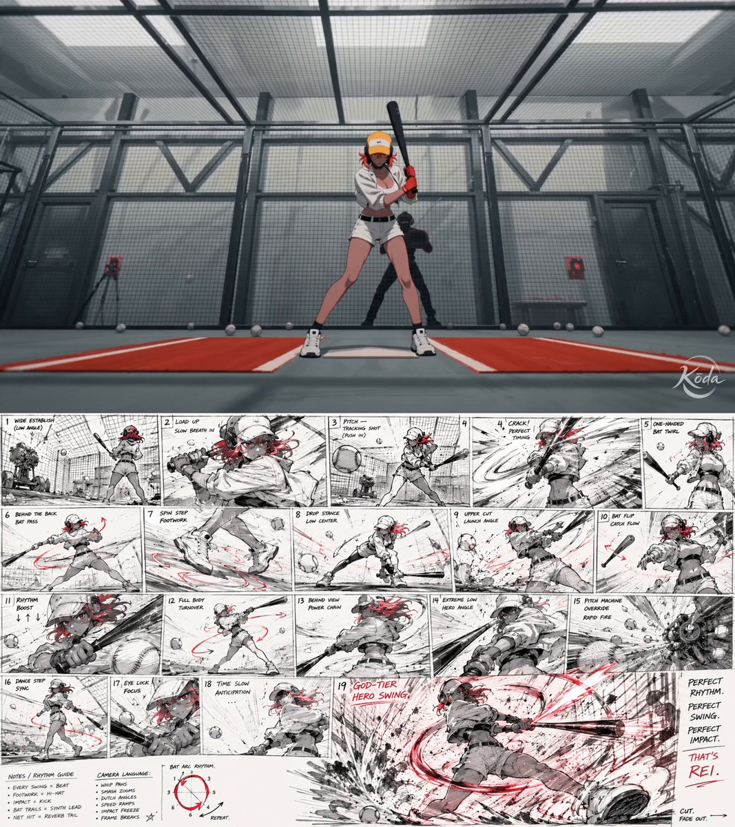 Storyboard Keyframe Video Reference — example output