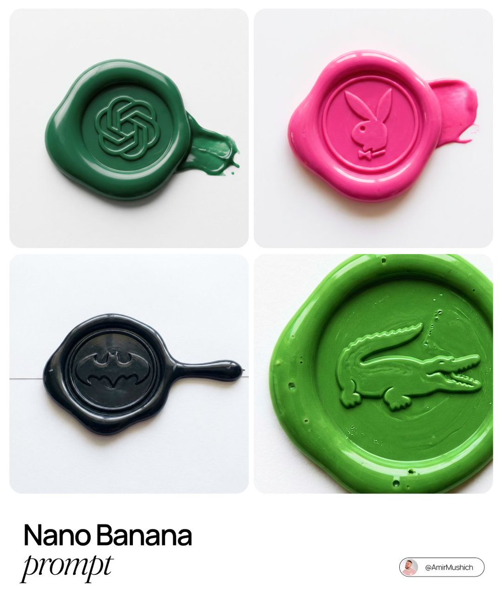 Tactile Wax Seal Logos — example output