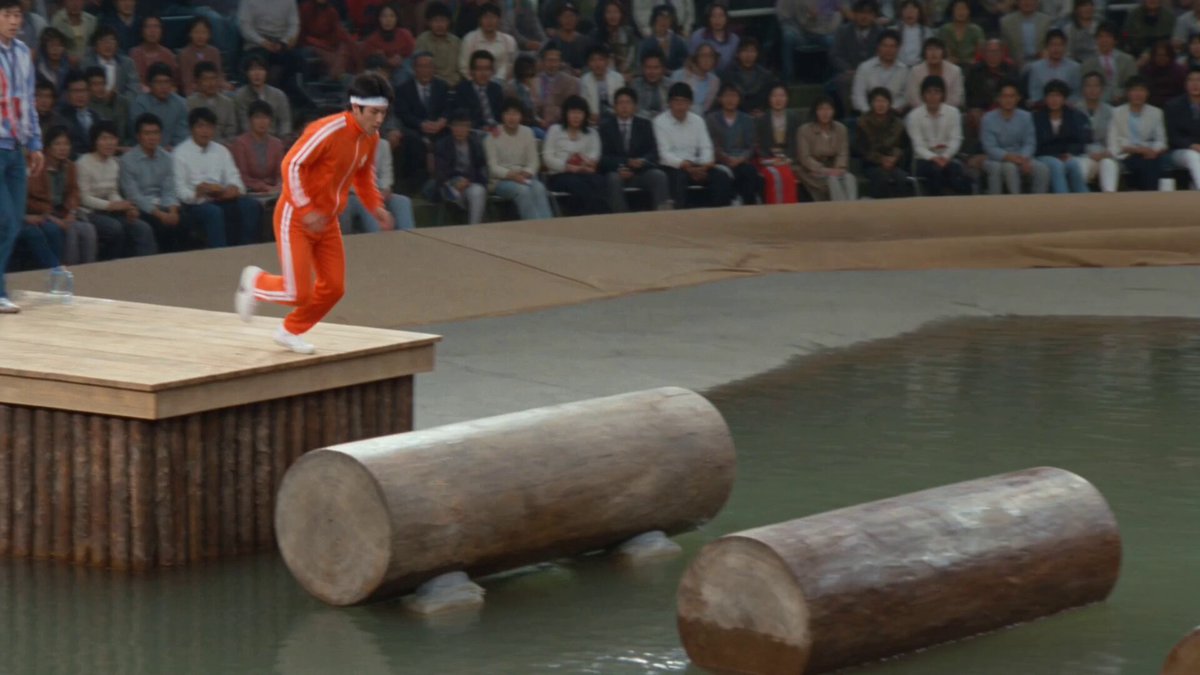 Takeshi's Castle Roller Game Recreation — example output