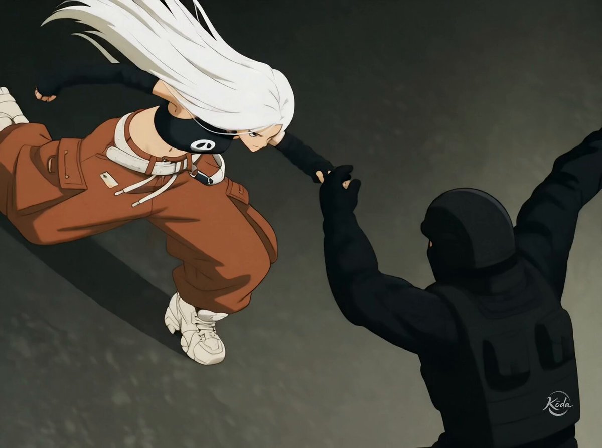 Teleport Combat Anime Sequence — example output