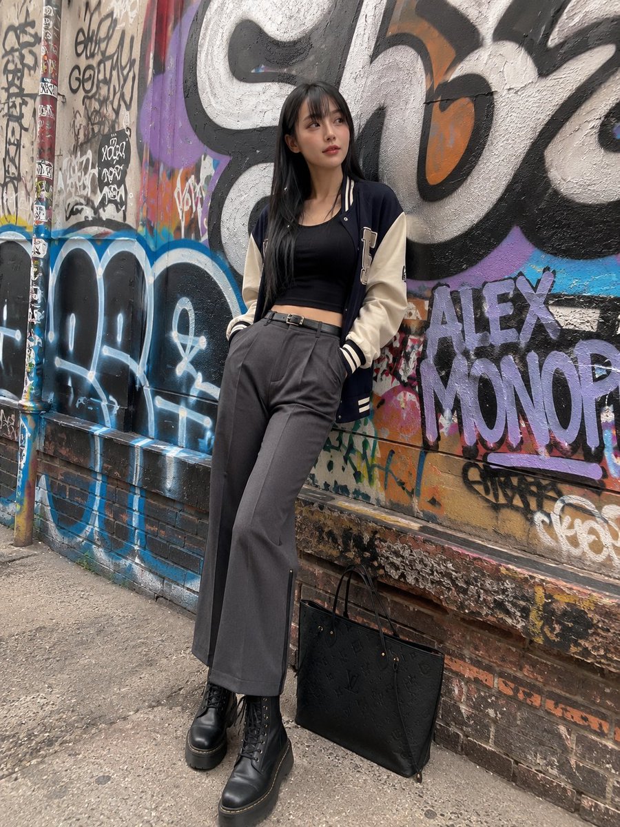 Urban Fashion Portrait Prompt โ example output