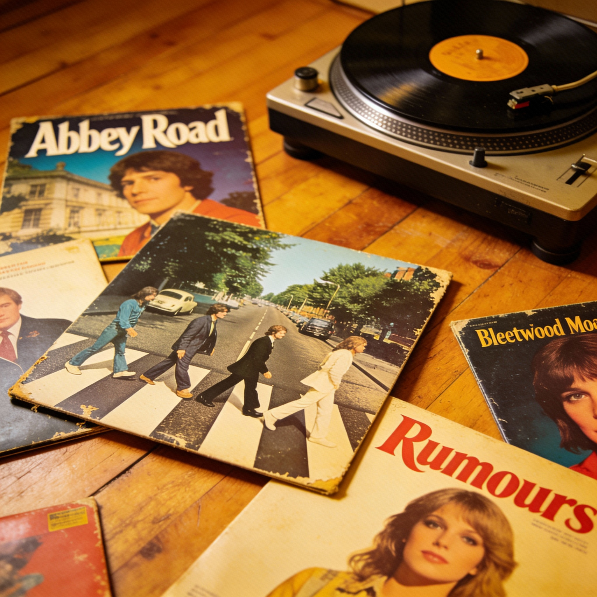 Vintage Vinyl Records Collection — example output