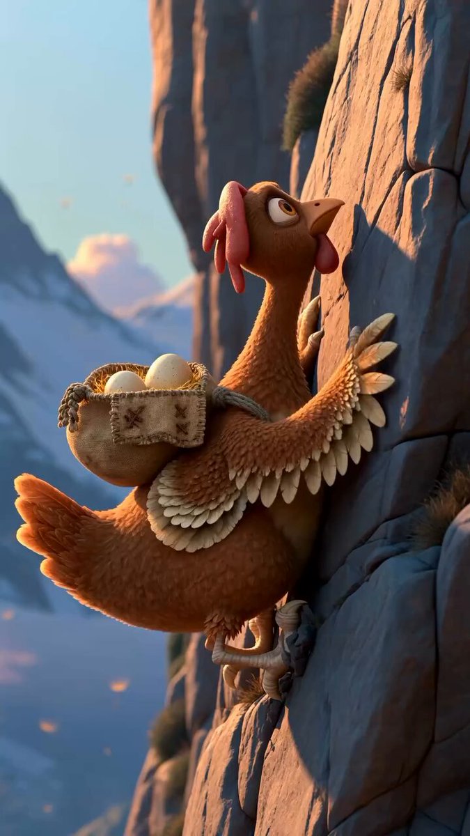 Bird Egg Rescue Animated Short — example output