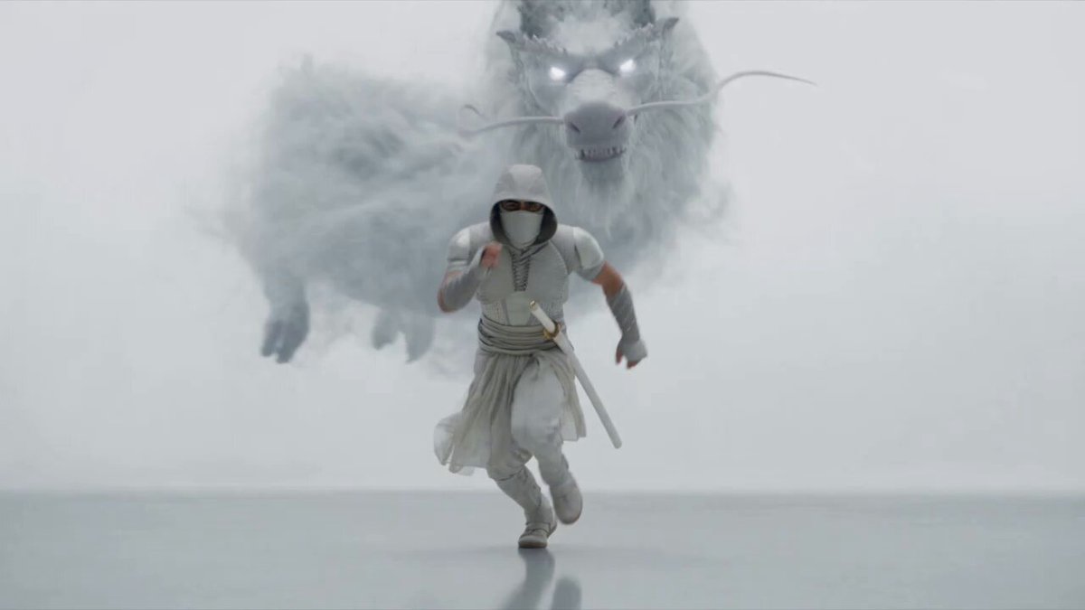 White Dragon Ninja Combat — example output